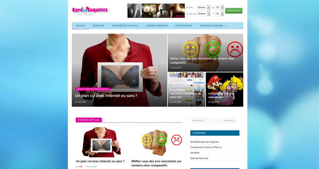 Le nouveau Blog de Gare aux Coquines